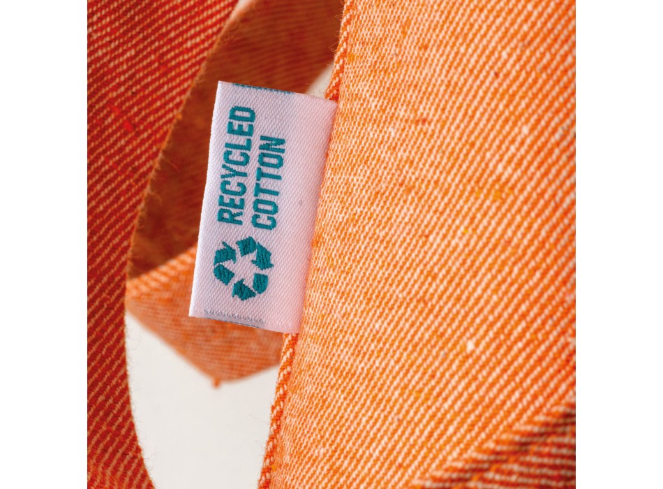 Shopper in cotone riciclato 280 g/m2, manici lunghi FullGadgets.com