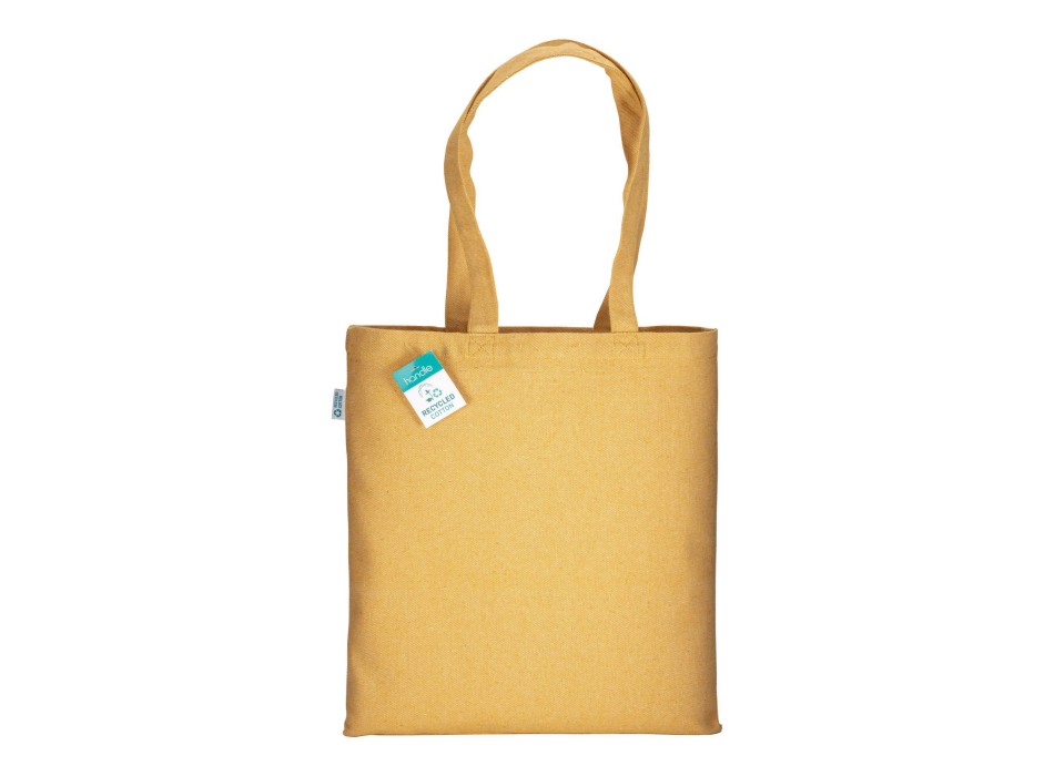 Shopper in cotone riciclato 280 g/m2, manici lunghi FullGadgets.com