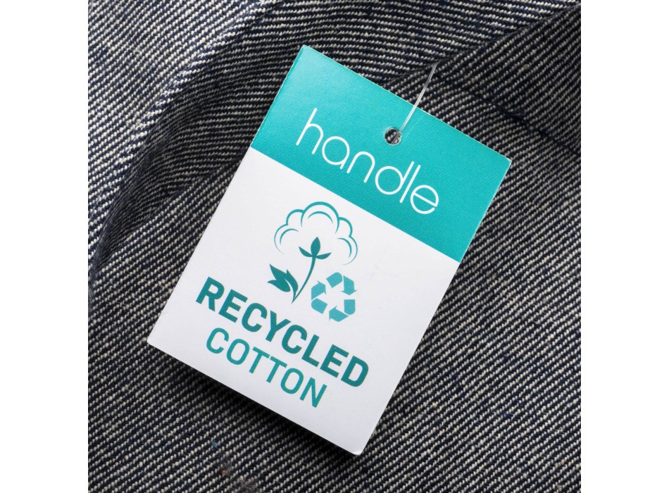 Shopper in cotone riciclato 280 g/m2, manici lunghi FullGadgets.com