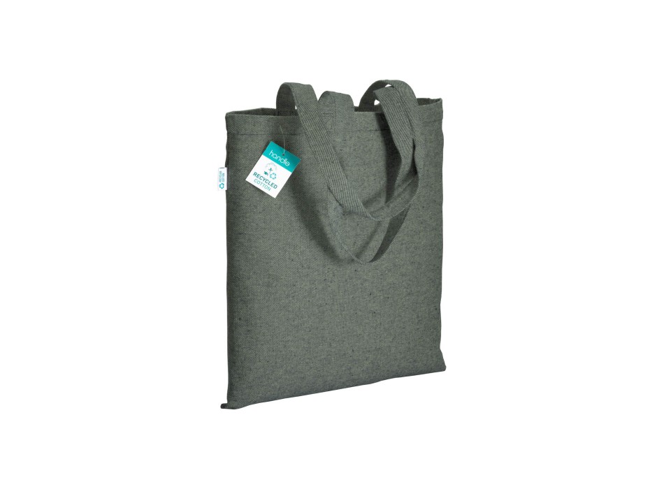 Shopper in cotone riciclato 280 g/m2, manici lunghi FullGadgets.com