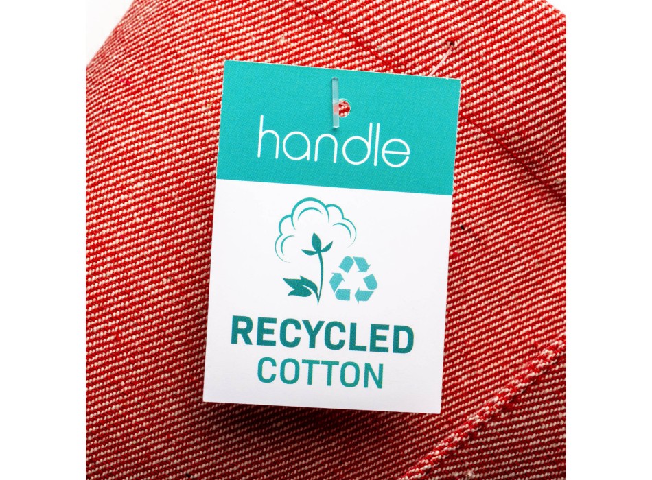 Shopper in cotone riciclato 280 g/m2, manici lunghi FullGadgets.com