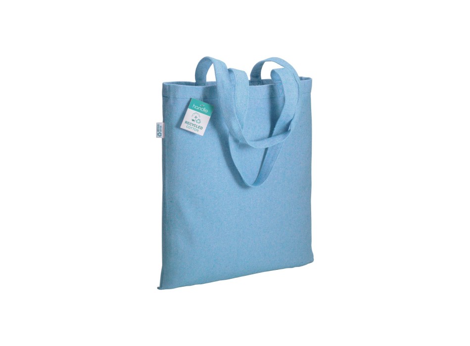 Shopper in cotone riciclato 280 g/m2, manici lunghi FullGadgets.com