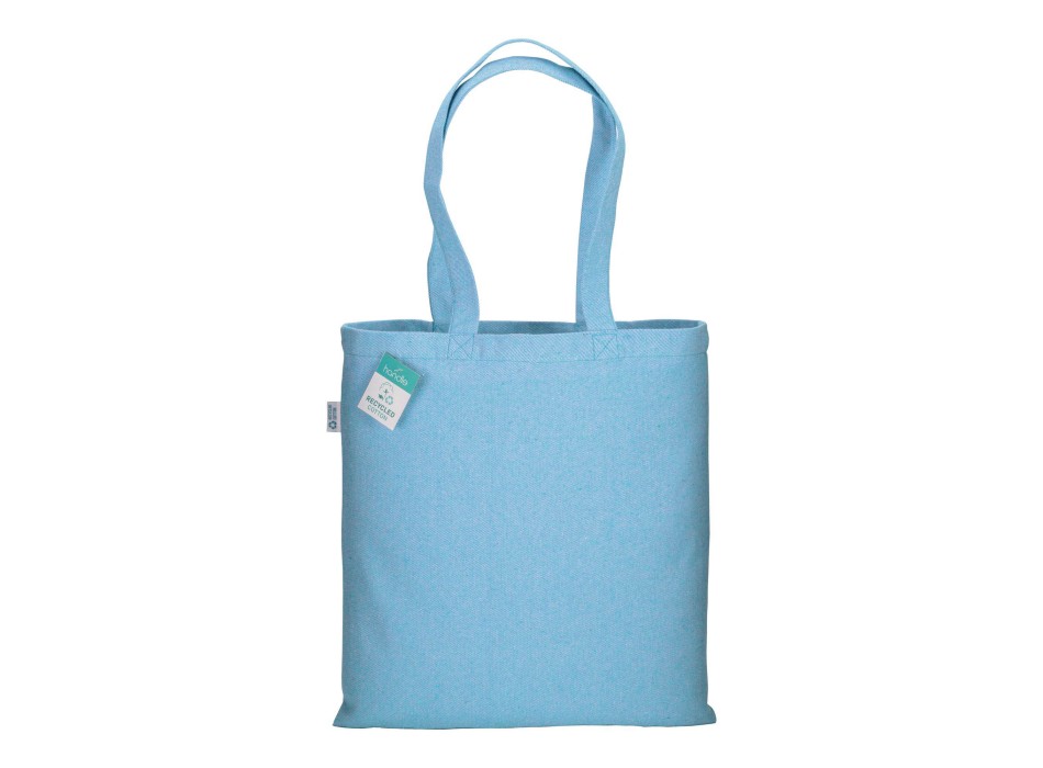 Shopper in cotone riciclato 280 g/m2, manici lunghi FullGadgets.com