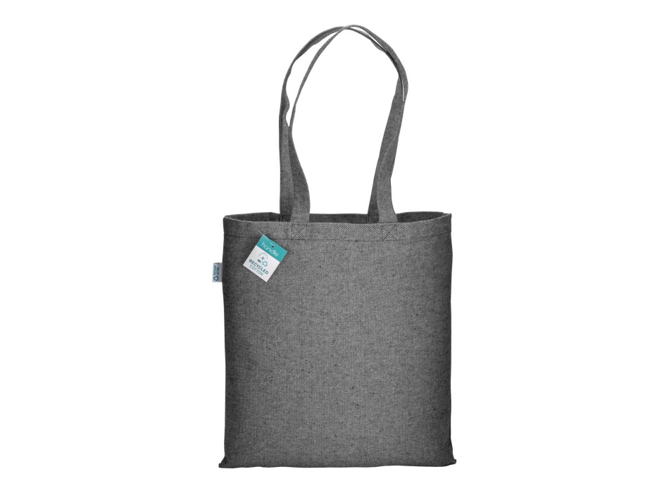 Shopper in cotone riciclato 280 g/m2, manici lunghi FullGadgets.com
