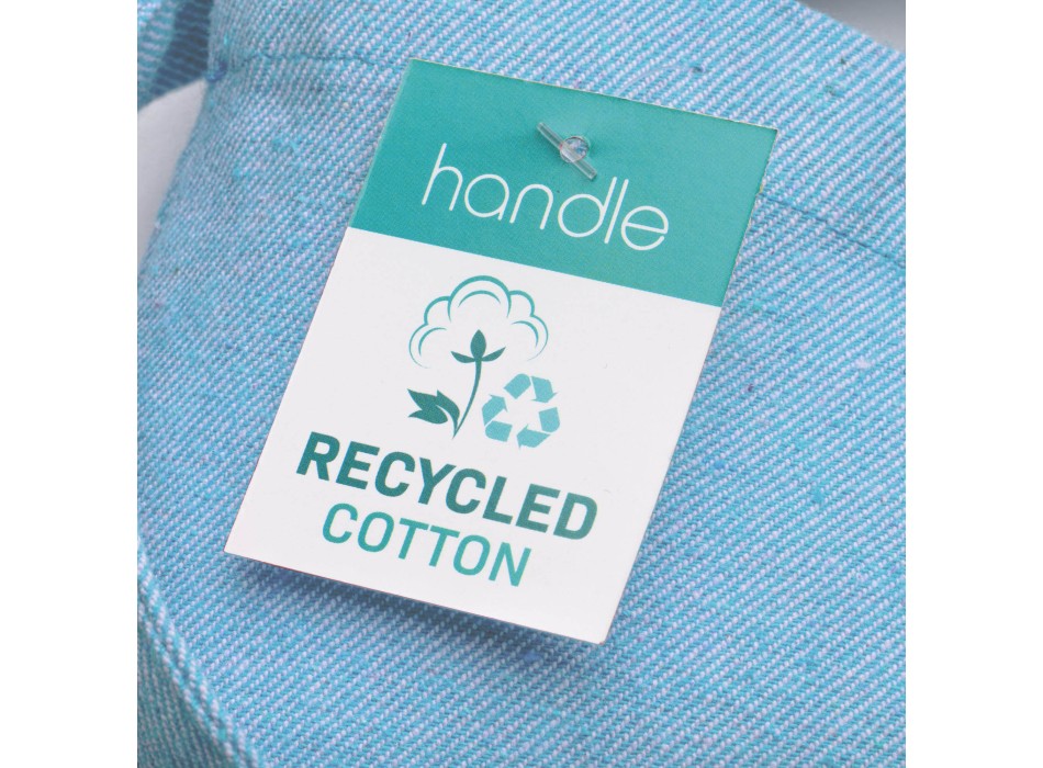 Shopper in cotone riciclato 280 g/m2, manici lunghi FullGadgets.com