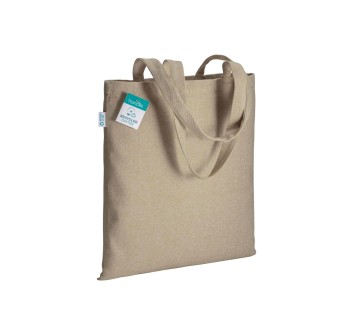 Shopper in cotone riciclato 280 g/m2, manici lunghi FullGadgets.com