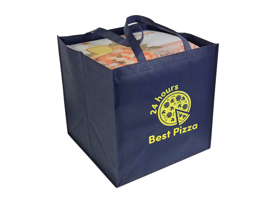 Shopper in formato cartone da pizza in tnt 80 g/m2 FullGadgets.com