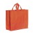 Shopper in PP  riciclato laminato 120g/m2, manici corti e soffietto