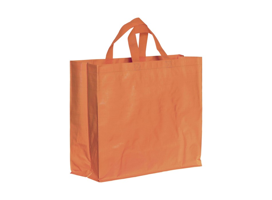 Shopper in PP  riciclato laminato 120g/m2, manici corti e soffietto FullGadgets.com