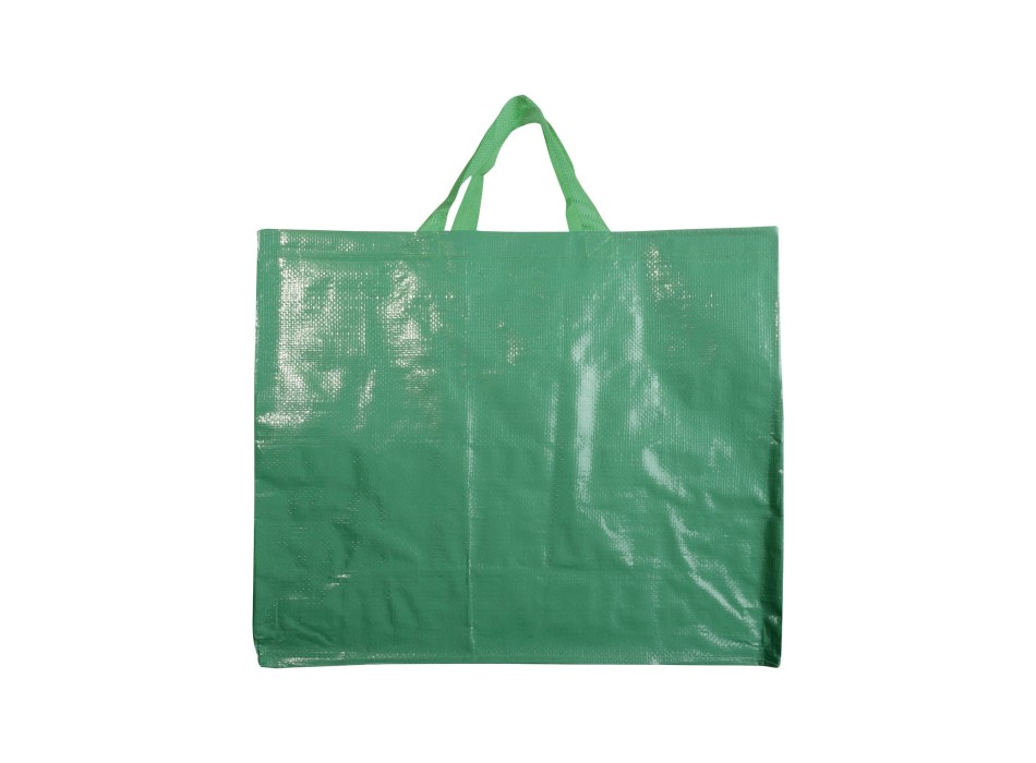 Shopper in PP  riciclato laminato 120g/m2, manici corti e soffietto FullGadgets.com