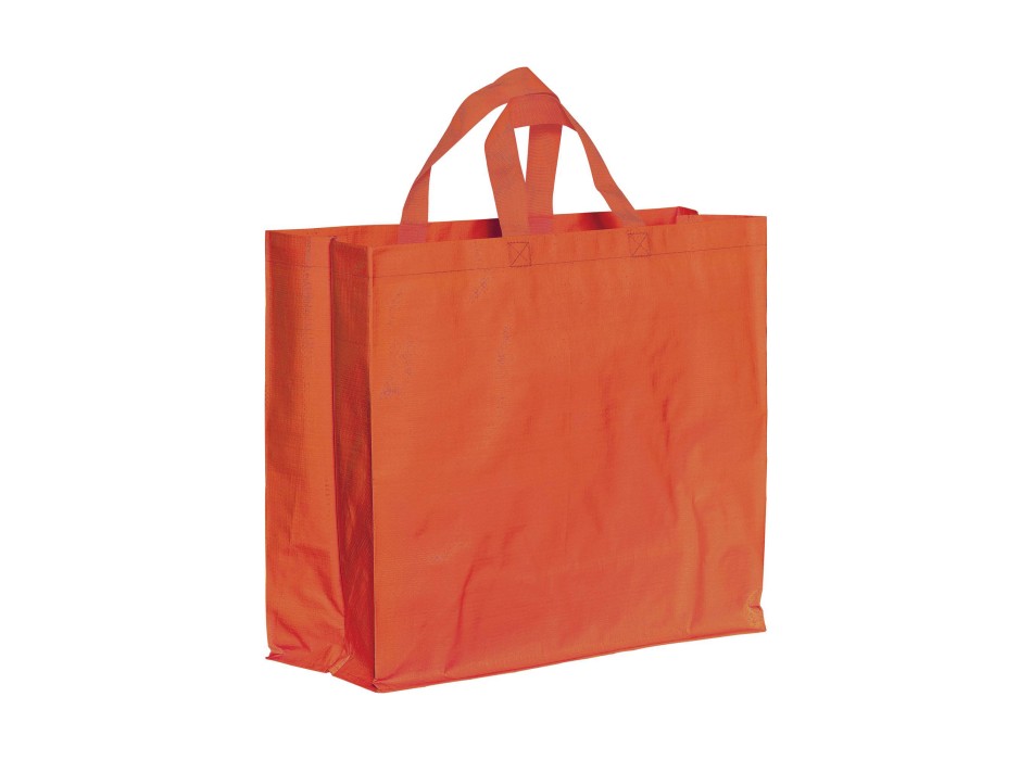 Shopper in PP  riciclato laminato 120g/m2, manici corti e soffietto FullGadgets.com