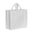 Shopper in PP  riciclato laminato 120g/m2, manici corti e soffietto FullGadgets.com