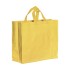 Shopper in PP  riciclato laminato 120g/m2, manici corti e soffietto