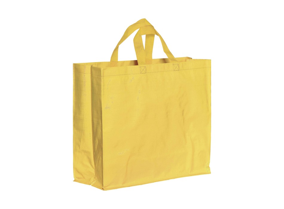 Shopper in PP  riciclato laminato 120g/m2, manici corti e soffietto FullGadgets.com