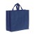 Shopper in PP  riciclato laminato 120g/m2, manici corti e soffietto
