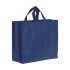 Shopper in PP  riciclato laminato 120g/m2, manici corti e soffietto