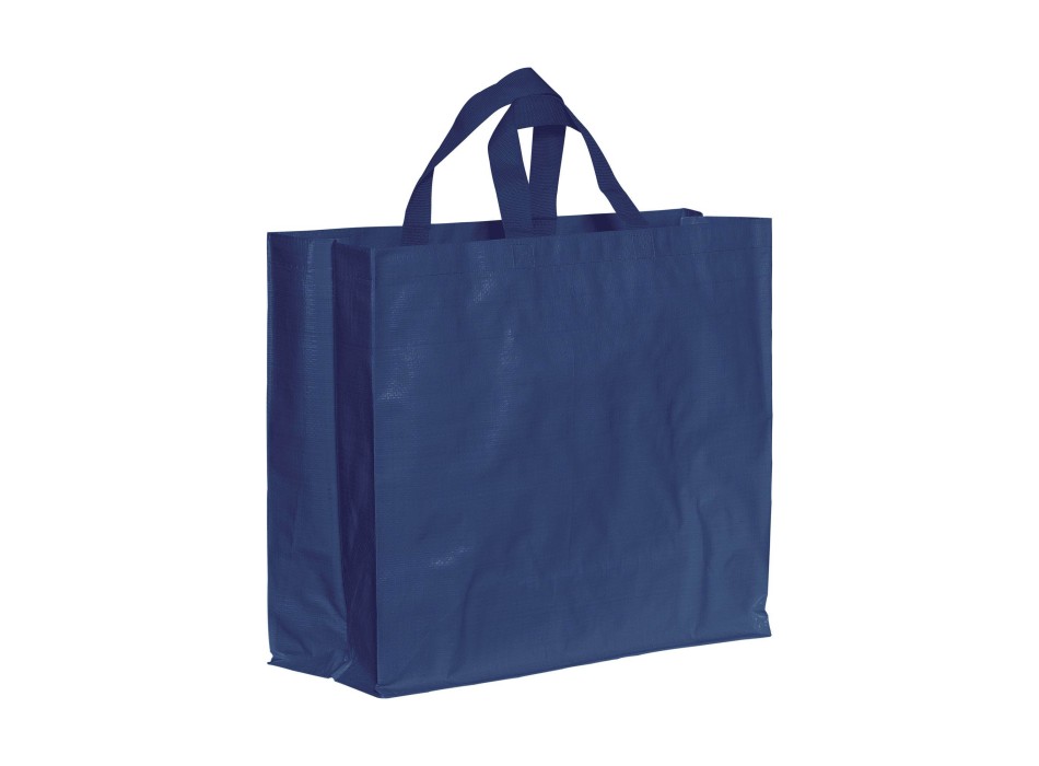 Shopper in PP  riciclato laminato 120g/m2, manici corti e soffietto FullGadgets.com