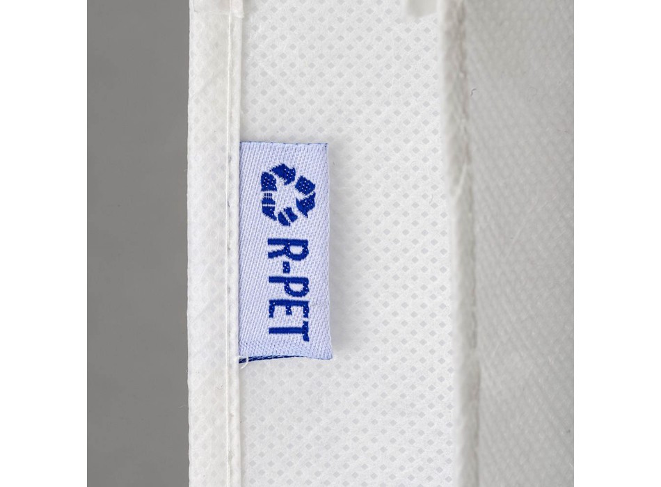 Shopper in R-pet 80 g/m2 con soffietto e manici lunghi FullGadgets.com