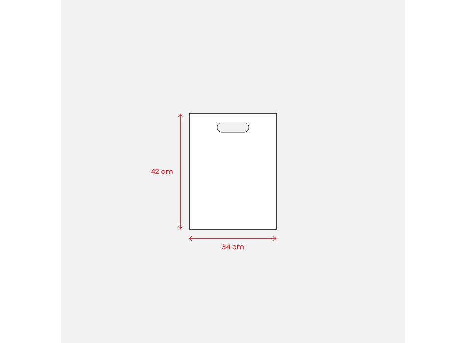 Shopper in TNT 80 g/m2 termosaldato FullGadgets.com