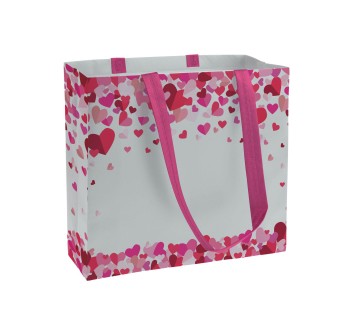 Shopper in TNT laminato con stampa a tema, manici lunghi e soffietto FullGadgets.com