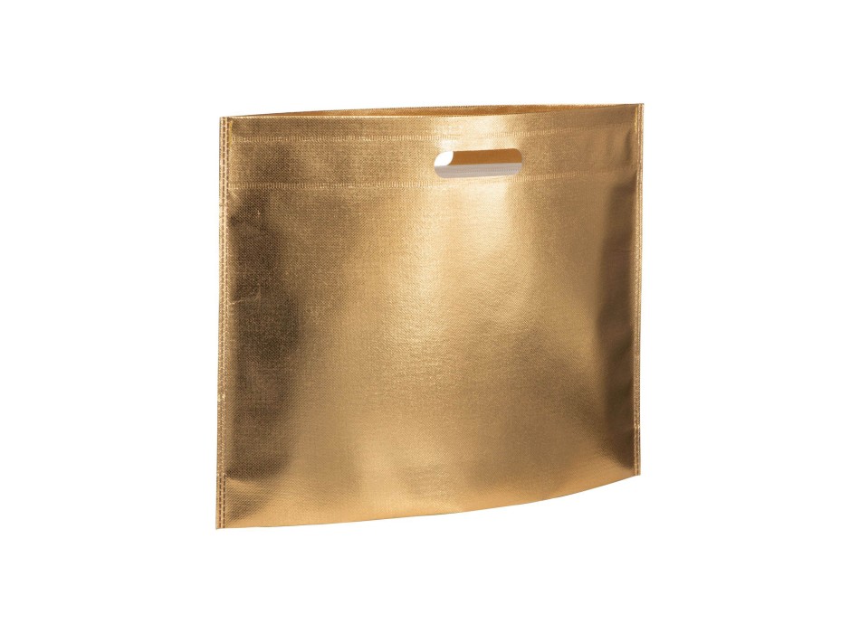 Shopper in TNT laminato metallizzata, manici corti FullGadgets.com