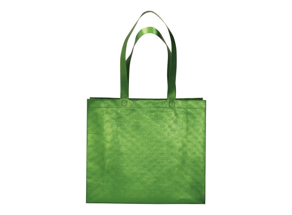 Shopper in TNT laminato metallizzata, manici lunghi e soffietto FullGadgets.com