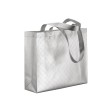 Shopper in TNT laminato metallizzata, manici lunghi e soffietto FullGadgets.com
