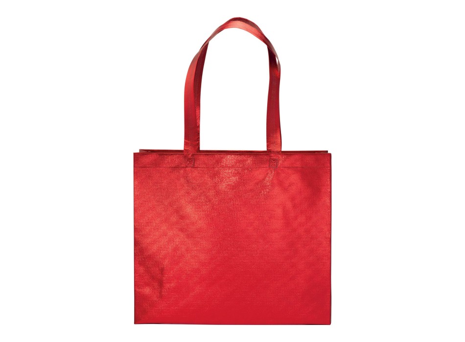 Shopper in TNT laminato metallizzata, manici lunghi e soffietto FullGadgets.com