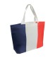 Shopper in TNT termosaldato con stampa tricolore, soffietto alla base e manici lunghi FullGadgets.com