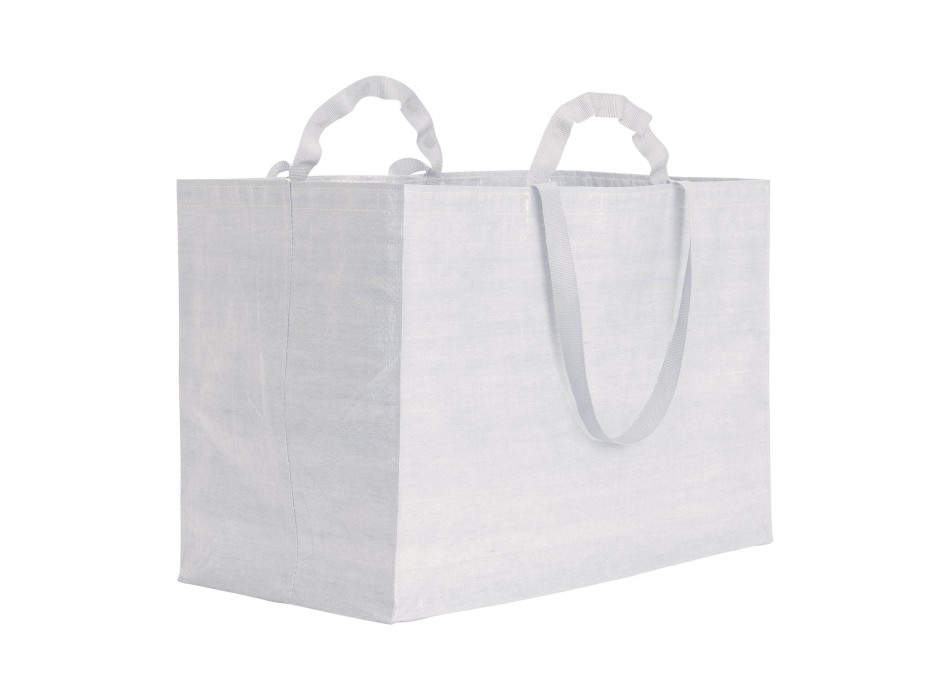 Shopper maxi in polipropilene riciclato con manici doppi a nastro (corti e lunghi) FullGadgets.com