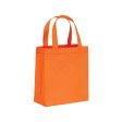 Shopper mini con soffietto in TNT 80 g/m2, manici corti FullGadgets.com