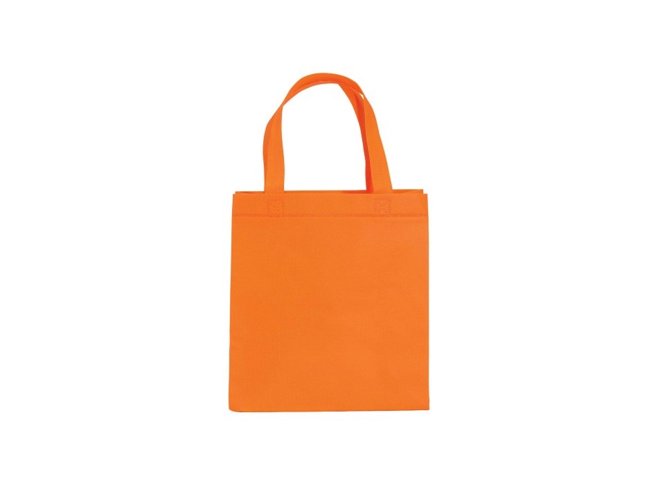 Shopper mini con soffietto in TNT 80 g/m2, manici corti FullGadgets.com