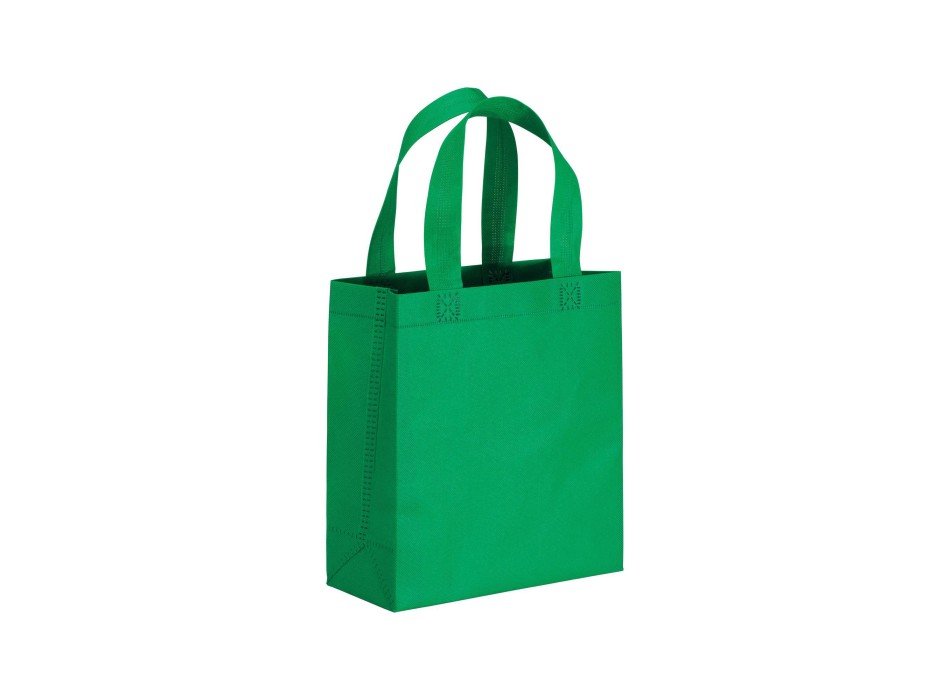 Shopper mini con soffietto in TNT 80 g/m2, manici corti FullGadgets.com
