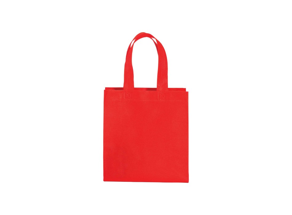 Shopper mini con soffietto in TNT 80 g/m2, manici corti FullGadgets.com