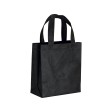 Shopper mini con soffietto in TNT 80 g/m2, manici corti FullGadgets.com