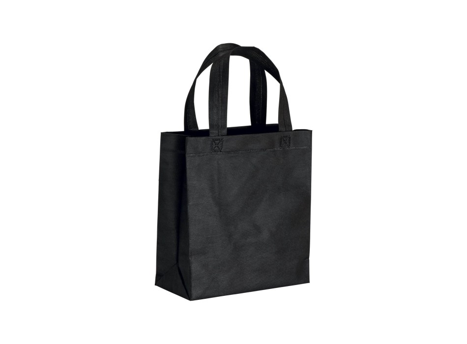 Shopper mini con soffietto in TNT 80 g/m2, manici corti FullGadgets.com