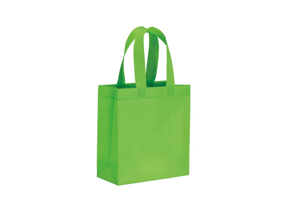 Shopper mini con soffietto in TNT 80 g/m2, manici corti FullGadgets.com
