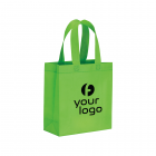 Shopper mini con soffietto in TNT 80 g/m2, manici corti FullGadgets.com