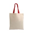 Shopper mini in cotone naturale 135 g/m2, manici corti colorati FullGadgets.com