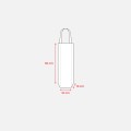 Shopper Porta Bottiglia In Tnt 100 G/M2 Termosaldato, Manici Corti Personalizzabili