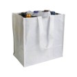 Shopper porta bottiglie (6 posti) in PP laminato 120 g/m2, manici corti a nastro FullGadgets.com