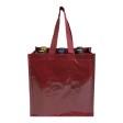 Shopper porta bottiglie (6 posti) in PP laminato 120 g/m2, manici corti a nastro FullGadgets.com