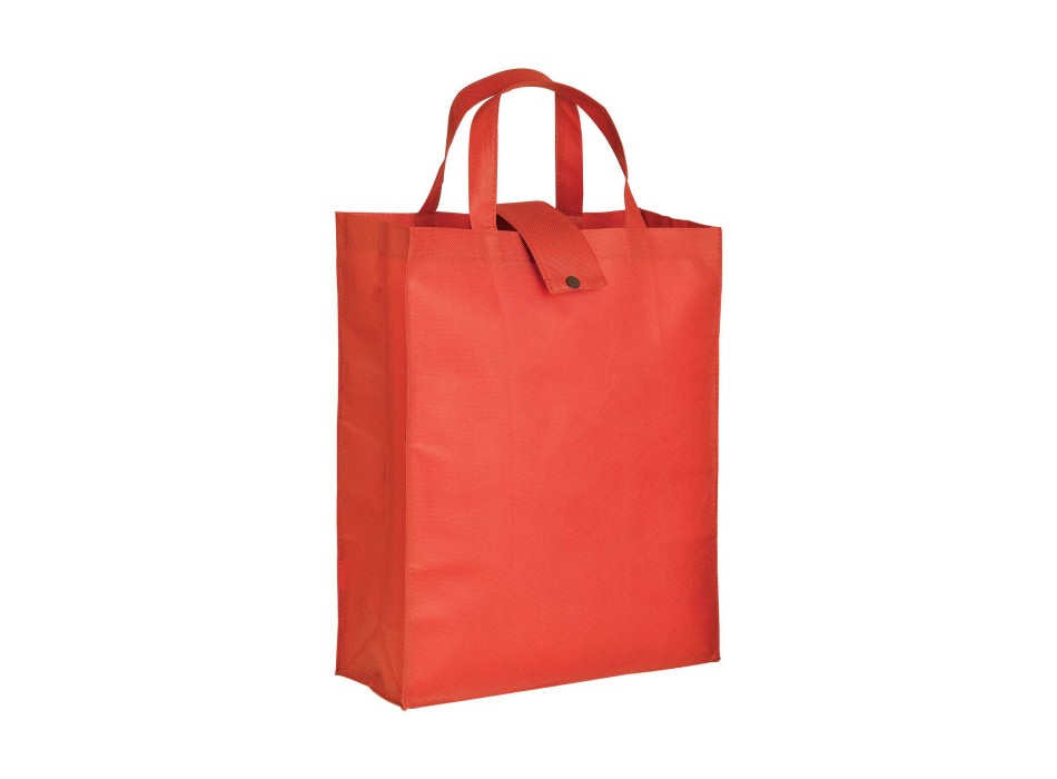 Shopper ripiegabile con soffietto in TNT 80 g/m2, manici corti FullGadgets.com