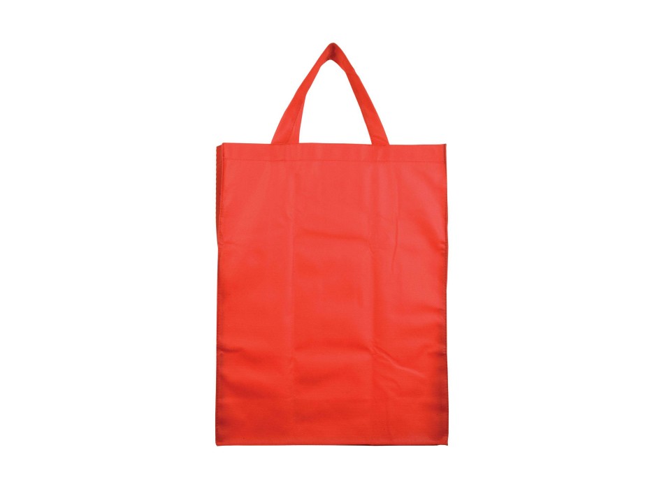 Shopper ripiegabile con soffietto in TNT 80 g/m2, manici corti FullGadgets.com