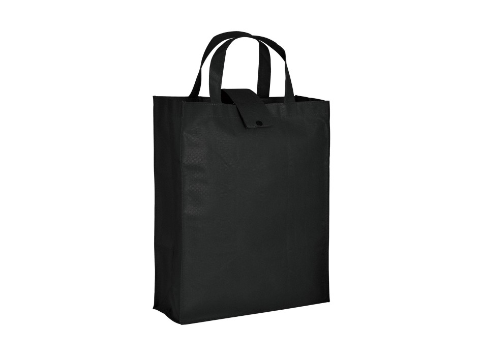 Shopper ripiegabile con soffietto in TNT 80 g/m2, manici corti FullGadgets.com