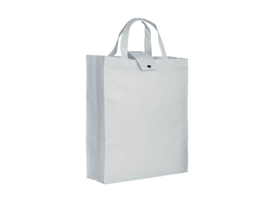 Shopper ripiegabile con soffietto in TNT 80 g/m2, manici corti FullGadgets.com