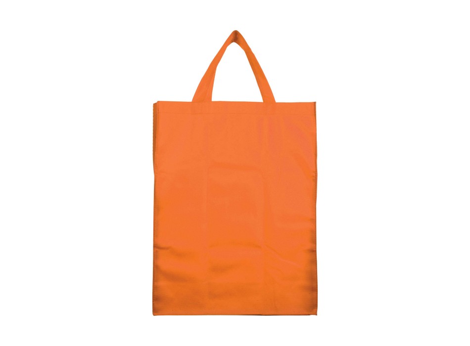 Shopper ripiegabile con soffietto in TNT 80 g/m2, manici corti FullGadgets.com
