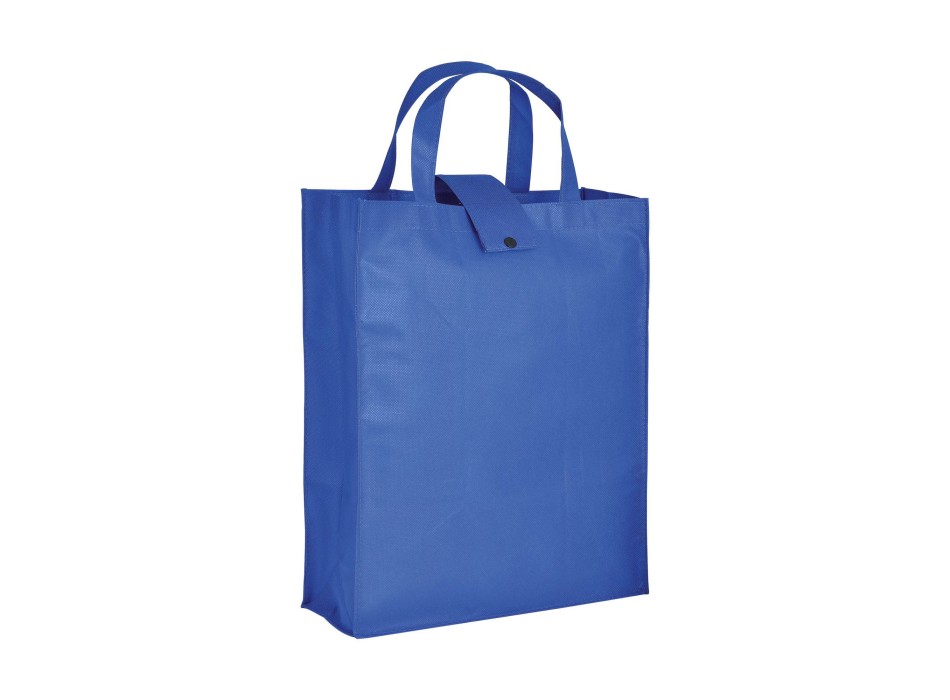 Shopper ripiegabile con soffietto in TNT 80 g/m2, manici corti FullGadgets.com