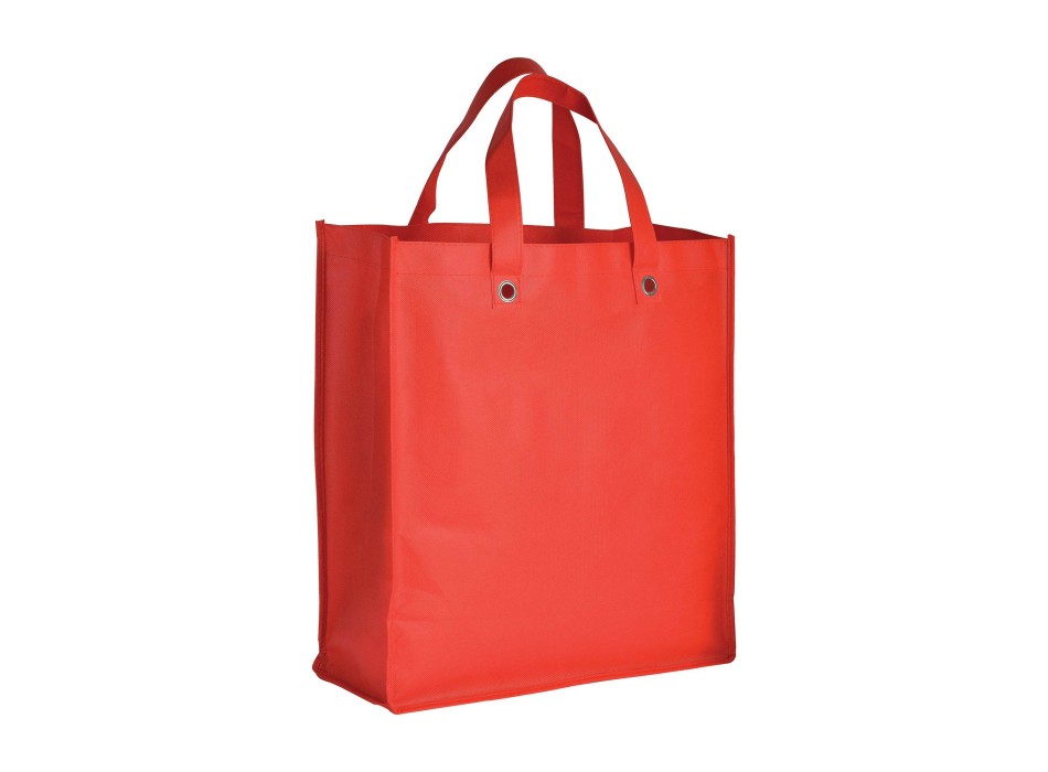Shopper  ripiegabile con soffietto in TNT 80g/m2 cucito, manici corti FullGadgets.com