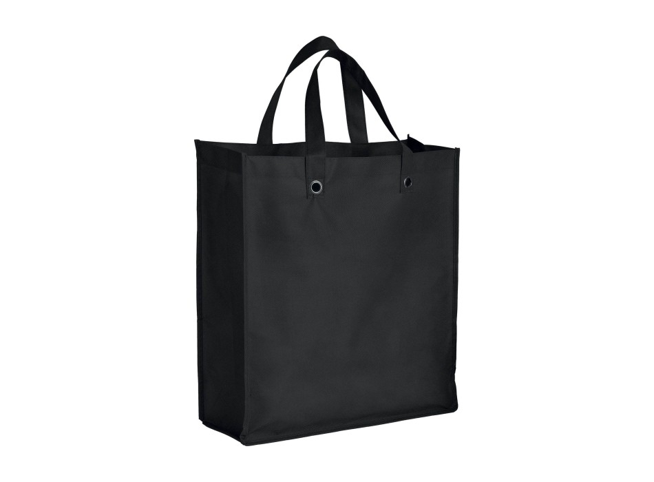 Shopper  ripiegabile con soffietto in TNT 80g/m2 cucito, manici corti FullGadgets.com